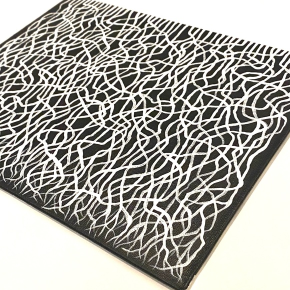 CUSTOM COLOR CHOICE - Mycelium Network Painting - Custom Handmade Art - Picture 6 of 16